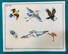 Spaulding and Rogers Tattoo Flash Sheet NC-97