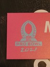 Nick Chubb 2021 pro bowl locker nameplate special edition number 2 of 5 — photo 5