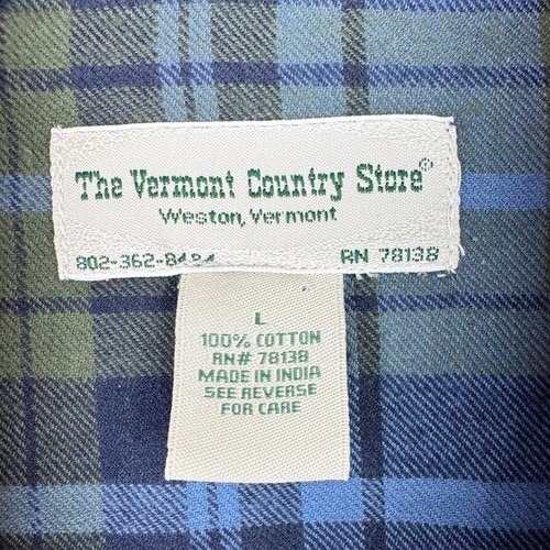 The Vermont Country Store Portuguese Flannel Robe - Picture 5 of 9
