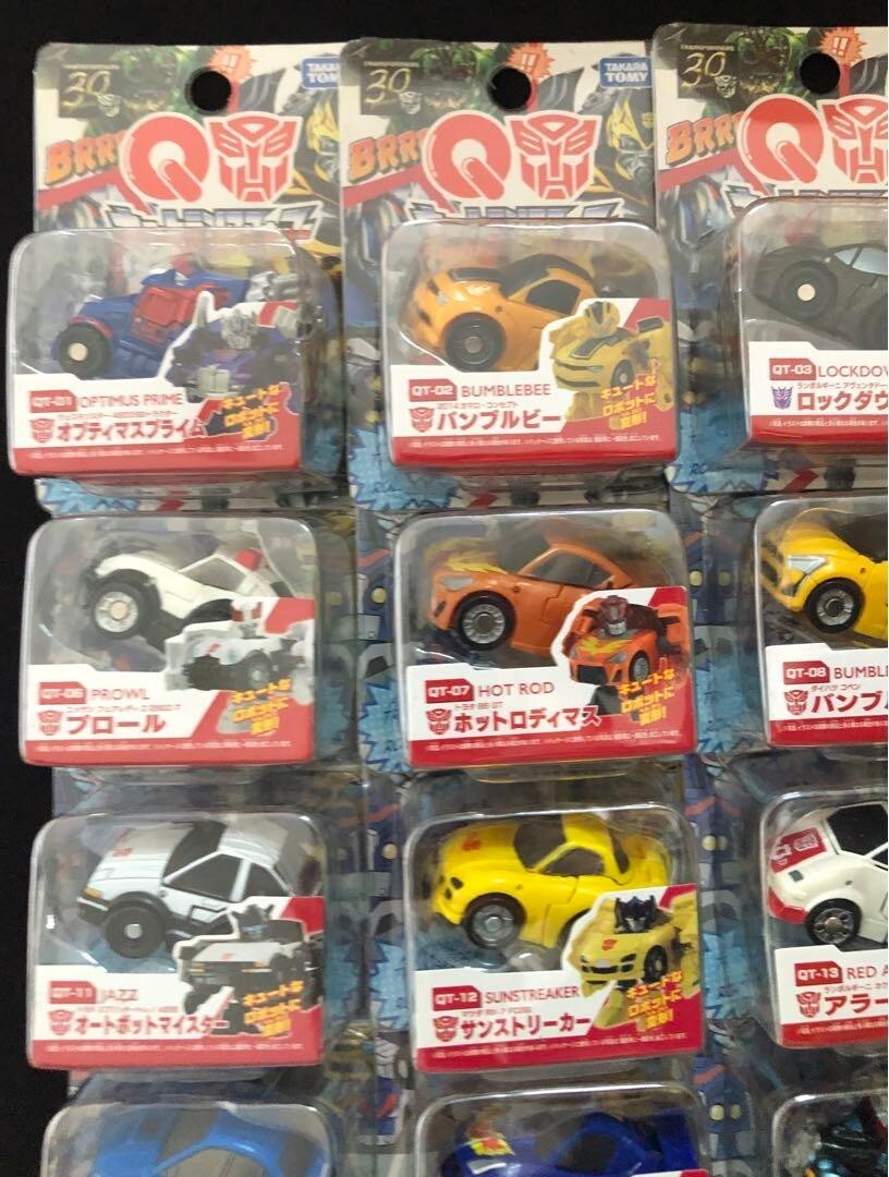 QトランスフォーマーQTシリーズ全33台コンプリート QトランスフォーマーQTシリーズ全33台コンプリート