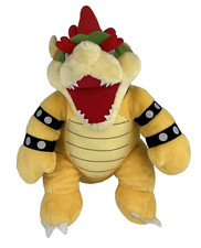 Build-A-Bear Super Mario Bros Bowser Plush Nintendo Gaming Stuffed Animal Toy