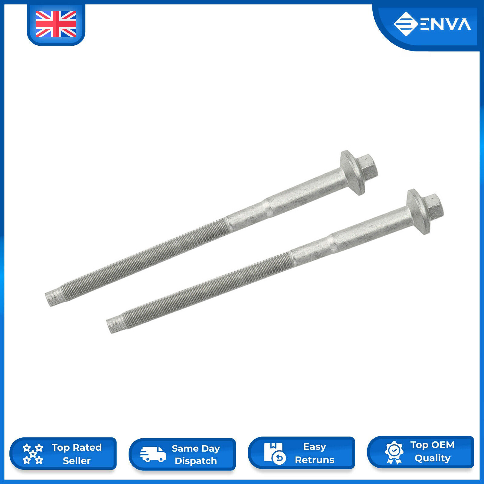 Ricambio Iniettori Kit Guarnizioni Iniettore Carburante - 14 Pezzi Per Ford Transit MK7 2.2 2.4 3.2 TDCI Bulloni Iniettore - Foto 7