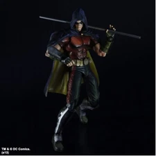 Square Enix Play Arts Kai Batman Arkham City Robin No. 3 Action Figure MIP