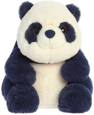 Aurora - Lin Lin - 11.5" Navy Panda Adorable Stuffed Animal