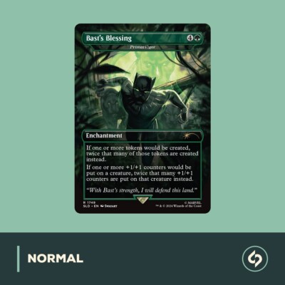 MTG | Bast's Blessing | SECRET LAIR x MARVEL | NM | EN