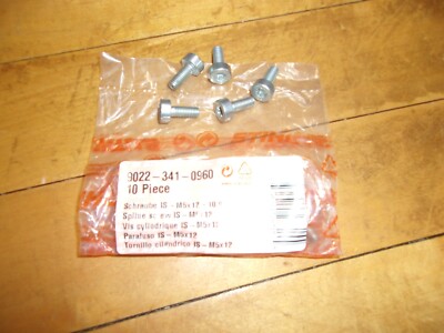 Stihl OEM Spline Screw's (5) 036 034 026 024 260 9022-341-0960
