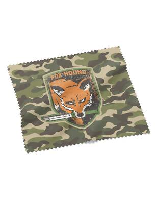 Fox Hound Group Logo Brillenputztuch Metal Game Gear MGS Snake Eater Solid Game