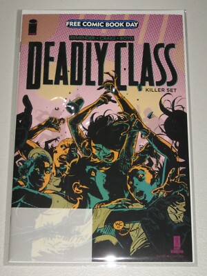 Deadly Class Killer Set 1 2019 FCBD NoStamp NM In Mylar w/Board 8pix Combine Shp
