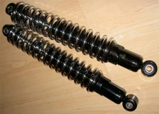 1960's Norton Atlas pair 11.9" shocks no covers 110lb chrome springs T106T