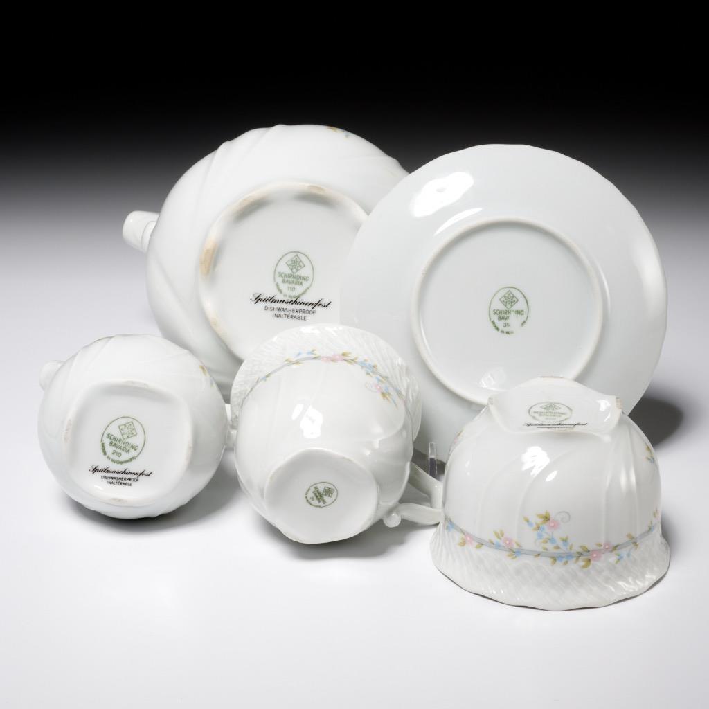 Schirnding Bavaria W German Tea Service Set 6 Pieces Barbara