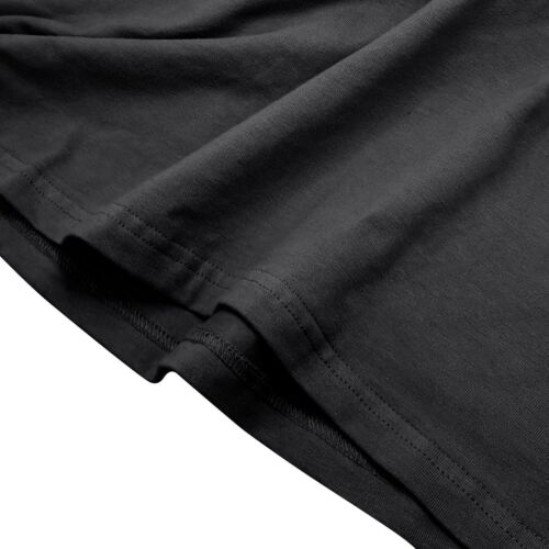 T-shirt uomo slim fit manica lunga girocollo casual elasticizzata blusa autunno - Foto 7 di 61
