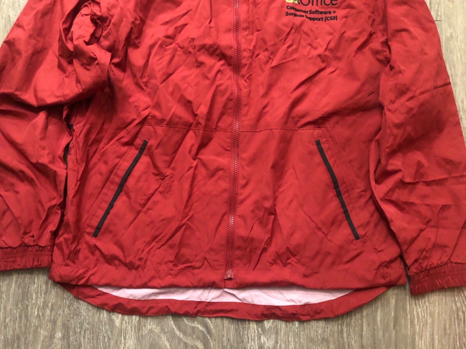 Microsoft Office Services Support CS3 Windbreaker… - image 4