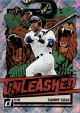 Sammy Sosa 2021 Donruss Baseball - Unleashed Diamond #UNL18  - Chicago Cubs