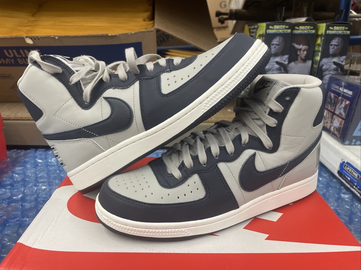 【NIKE】Terminator High Granite and Dark Obsidian FB1832-001 Nike Terminator High Granite/Dark Obsidian-Sail FB1832-001