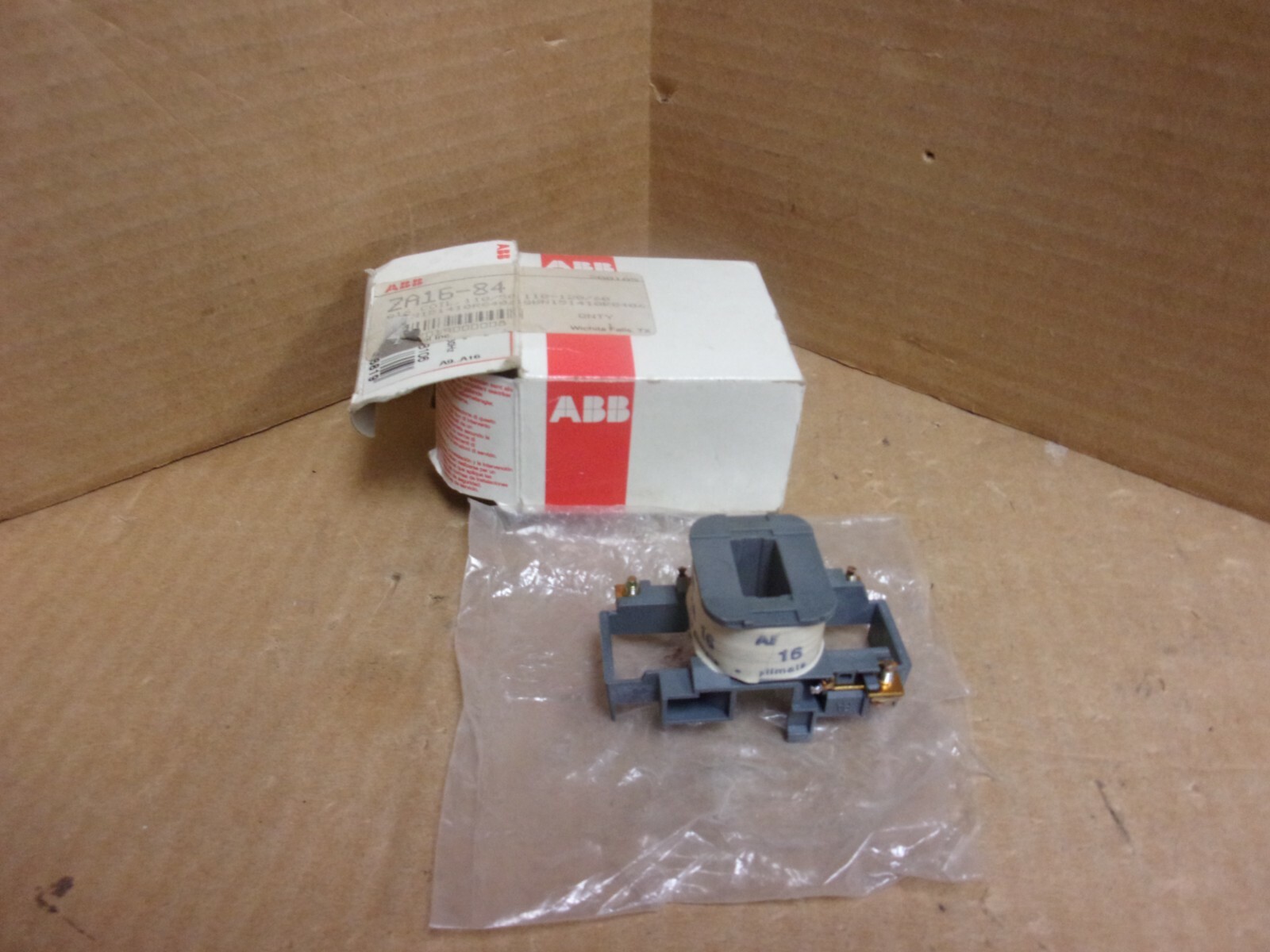 ABB ZA16-84 Coil, 110/50, 110-120/60, New