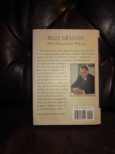 BILLY GRAHAM~"THE INSPIRATIONAL WRITINGS"~VERY GOOD~WHOA! - Bild 2 von 3