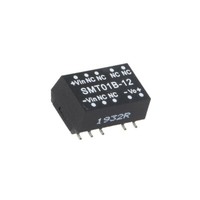 SMT01B-12 Wandler: Dc/Dc 1W Ueing: 18-36V 12VDC Iausg: 8,3-83Ma Smd 1,4G Mean We