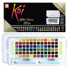 Sakura Koi Watercolor Studio Box Set of 72 Colours