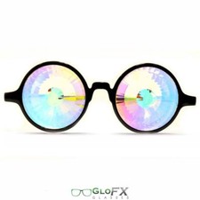 Disfraz CALEIDOSCOPIO Gafas Viaje Galaxia Arco Iris Fuegos Artificiales Fiesta de Halloween EDM