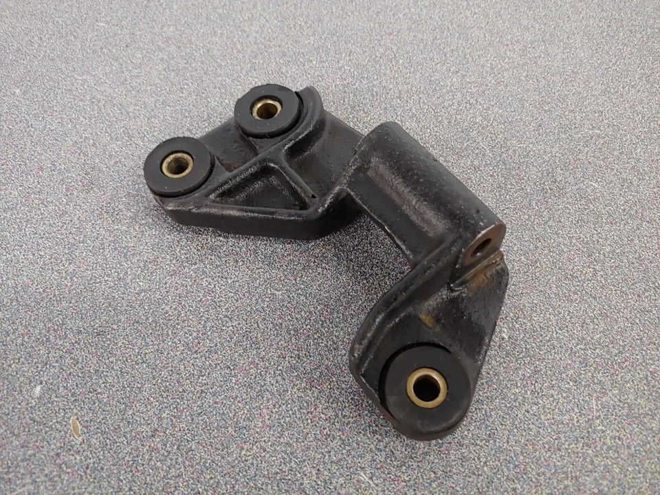 VERY NICE USED ORIGINAL PORSCHE 930 TURBO SMOG PUMP MOUNTING BASE BRACKET NLA - Image 2 of 4