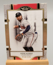 2024 Topps Tier One OZZIE ALBIES Base Red #’d 14/125 ATLANTA BRAVES #28