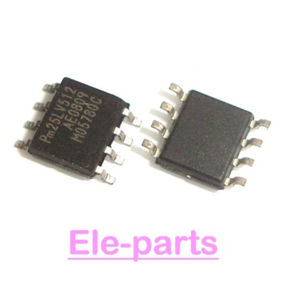 10 PCS PM25LV512A-100SCE SOP-8 PM25LV512 SMD8 Flash Memory Integrated Circuits