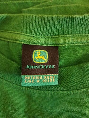 Youth "JOHN DEERE" Green T-shirt Sz.XL (18) - Picture 2 of 4