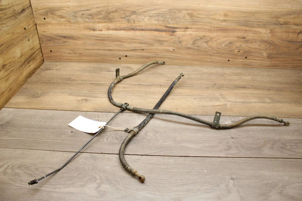 04-13 2004 Yamaha Raptor 350 YFM350 FRONT & REAR BRAKE HOSE LINE SET LINES - Image 2 of 4