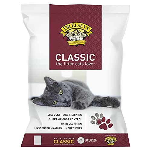Precious Cat Classic Premium Clumping Cat Litter, 18 pound b