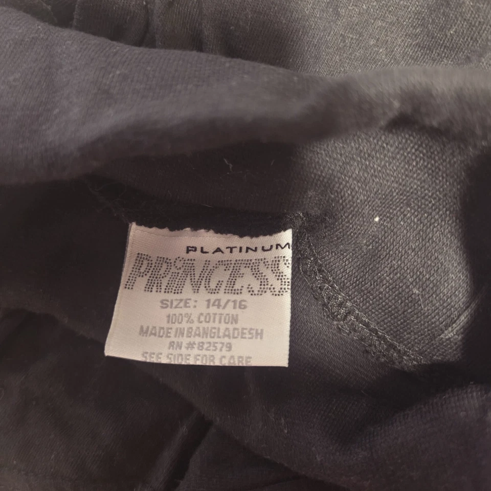 PLATINUM PRINCESS BUNDLE GIRL 1 WHITE AND 2 BLACK TOPS - Image 2 of 4