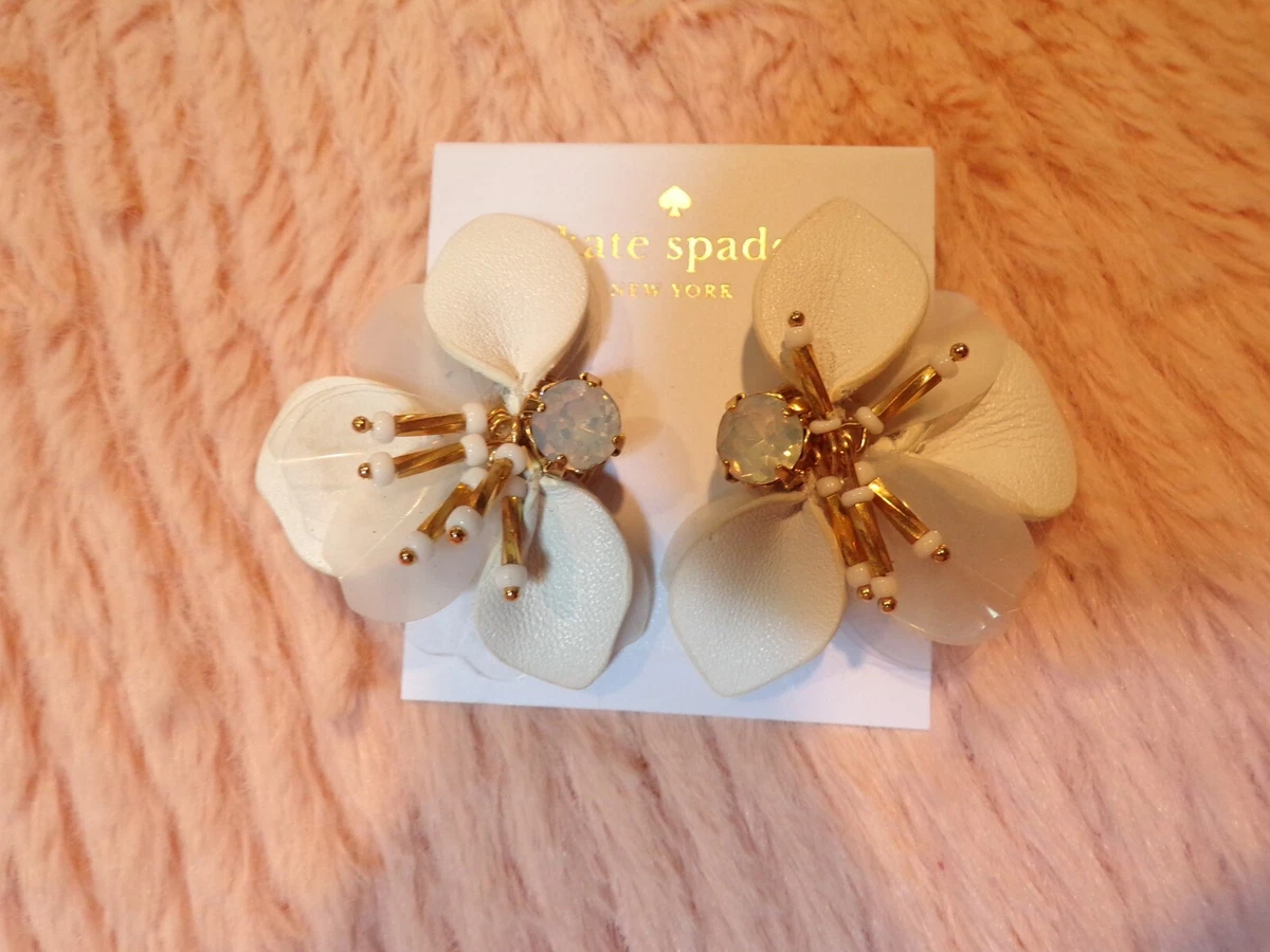 Kate spade shop leather earrings