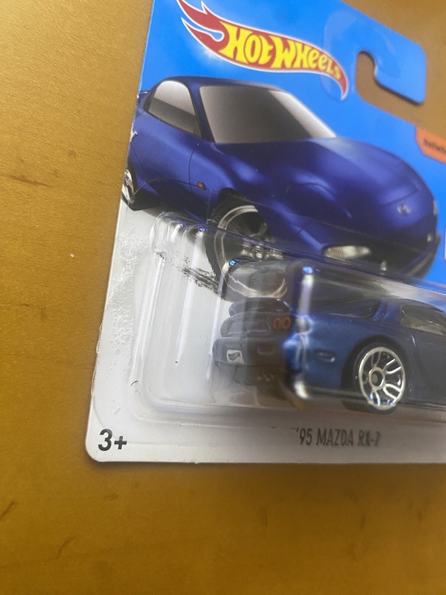 95 MAZDA RX-7 3/10 THEN AND NOW 336/365 Short Card Hotwheels | eBay