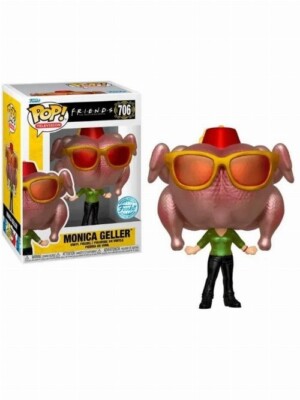 Funko Pop Friends Monica Geller Monica Turkey Head Pop Funko