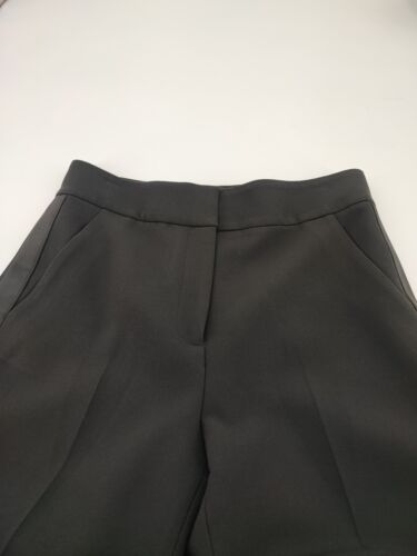Veronica Beard Women's Black Flare High Rise Skinny Hibiscus Pants Size 6 - Picture 3 of 12