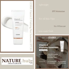 COSRX Vitamin E Vitalizing Face Sunscreen SPF 50, 50ml / 1.69 fl oz