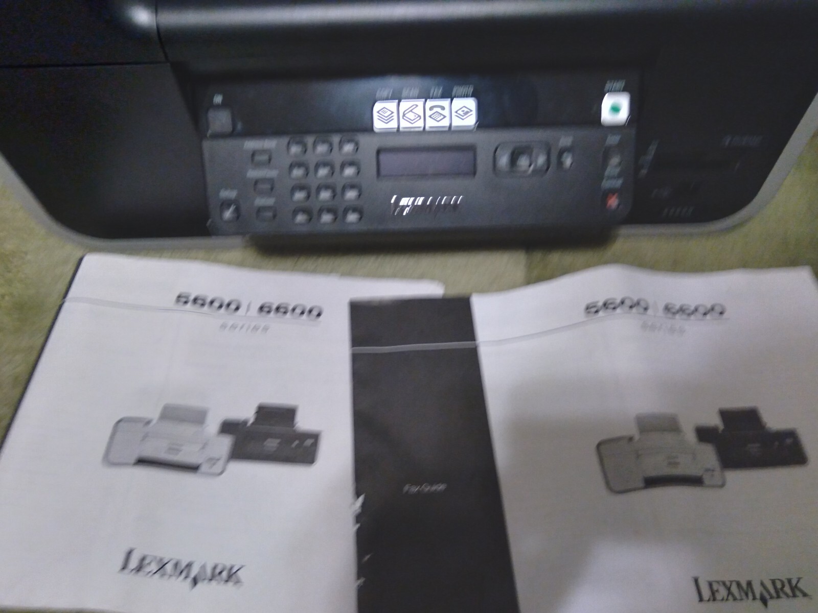 Lexmark X5650 AllInOne Inkjet Printer 734646078542 eBay