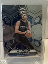 2023-24 Panini Mosaic Luka Doncic City Edition #285 Mavericks - Lakers