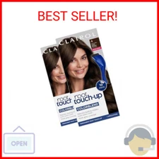 Clairol Root Touch-Up by Nice'n Easy Permanent Hair Dye, 4 Dark Brown Hair Color