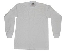 Pro Club Pack of 6 pcs Heavyweight Long Sleeve T-shirt 100 Cotton White 2Xl