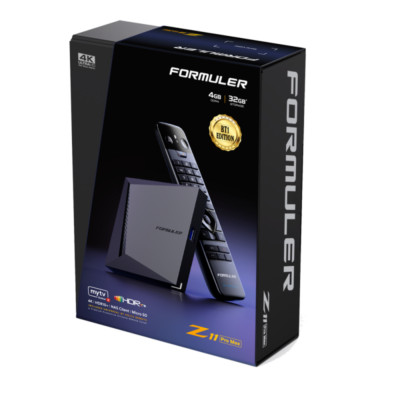 Formuler Z11 PRO MAX BT1-Edition Android 11 OTT Medien Player 4GB RAM 32GB Flash