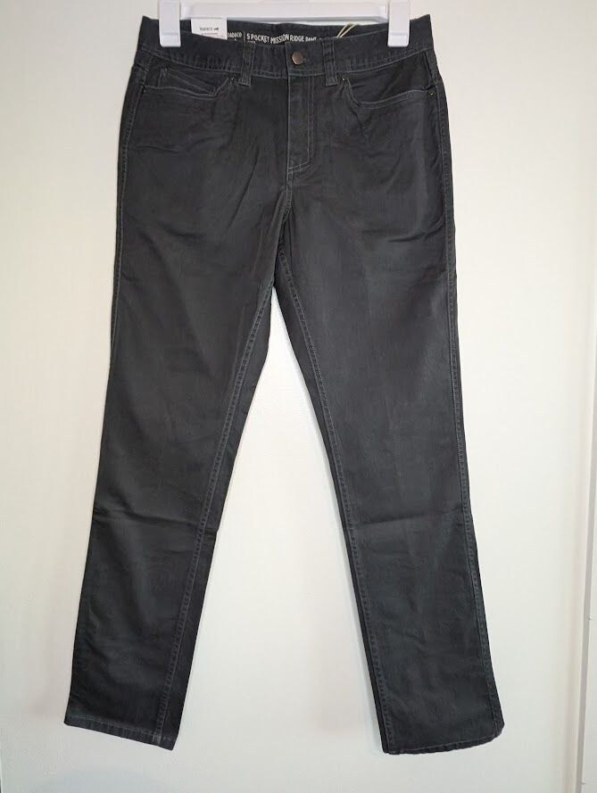 Toad & Co Lean Pants Mission Ridge Men 30x32 Relaxed Fit Gray Chino MSRP $90 NEW