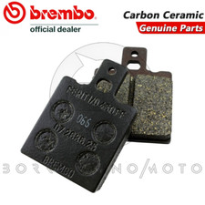 PASTIGLIE FRENO POSTERIORI BREMBO CARBON CERAMIC CC CAGIVA CRUISER 125 1987-