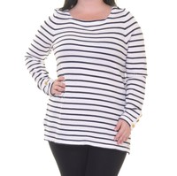 Tommy Hilfiger Dawn Striped Boat-neck Sweater Size Xl on sale Tommy Hilfiger Dawn Striped Boat-neck Sweater Size Xl on sale