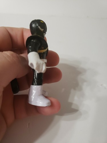 Black Ranger - Power Rangers - Modellino Fisher Price Imaginext - Foto 4 di 5