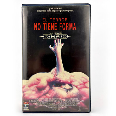 EL TERROR NO TIENE FORMA THE BLOB LA MANCHA VORAZ TERROR MONSTER BODY HORROR VHS