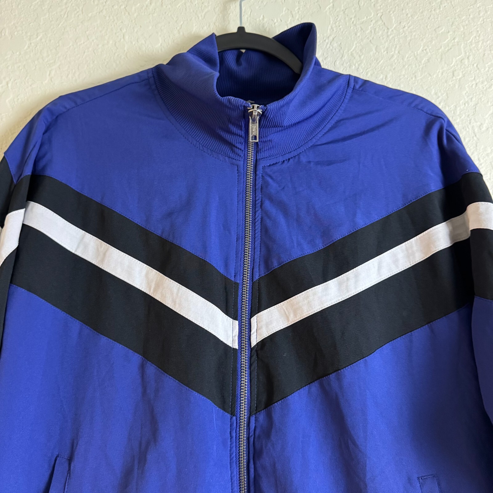 Fabletics Track Full Zip Jacket Augustus Chevron … - image 2