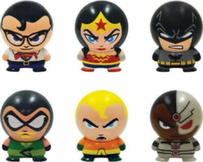 DC Comics Buildables Figurines Figure set of 6 Green Arrow Wonder Woman Batman