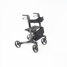 Folding 4 Wheeled Triple Fold Height Adjustable Aluminium Rollator
