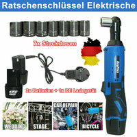 "Akku-Ratsche RatschenschlüSsel 3/8\" Elektrische KnarrenschlüSsel SteckschlüSsel"