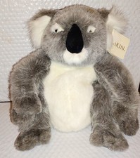 Dakin Huggables KIMMIE the Koala Gray White Soft Fur 13in Chubby Plush LNWT